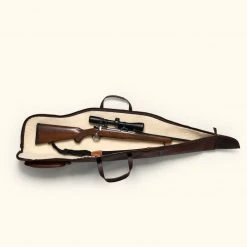 Buffalo Jackson Trading Co. Dakota Leather Rifle Case | All Leather 22 Buffalo Jackson Trading Co. Dakota Leather Rifle Case | All Leather