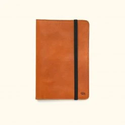 Buffalo Jackson Trading Co. Tech & Organization Dakota Leather Journal Cover & IPad Mini Case | Saddle Tan