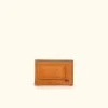 Buffalo Jackson Trading Co. Dakota Leather Magnetic Money Clip Bifold Wallet | Saddle Tan