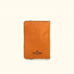 Buffalo Jackson Trading Co. Dakota Leather Passport Wallet & Field Notes Cover | Saddle Tan