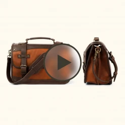 Buffalo Jackson Trading Co. Denver Leather Belted Briefcase | Autumn Brown & Dark Briar Leather Briefcases 19 Buffalo Jackson Trading Co. Denver Leather Belted Briefcase | Autumn Brown & Dark Briar Leather Briefcases