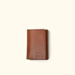 Buffalo Jackson Trading Co. Denver Leather Trifold Wallet | Autumn Brown