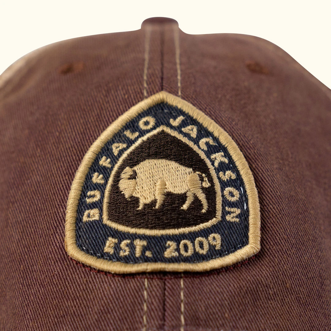 Buffalo Jackson Trading Co. Hats Established '09 Trucker Hat | Burgundy 5 Buffalo Jackson Trading Co. Hats Established '09 Trucker Hat | Burgundy