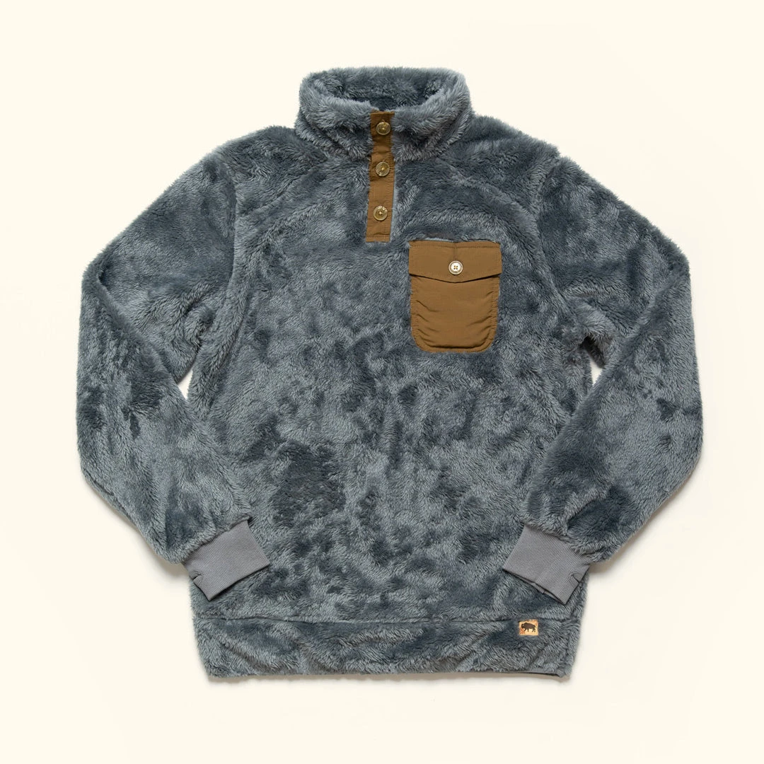 Buffalo Jackson Trading Co. Kodiak Pullover | Slate 4 Buffalo Jackson Trading Co. Kodiak Pullover | Slate