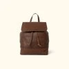 Buffalo Jackson Trading Co. Madison Leather Backpack | Dark Hazelnut Leather Backpacks