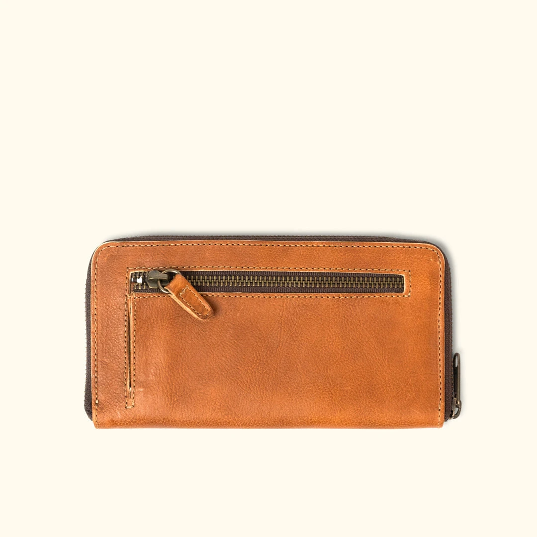 Buffalo Jackson Trading Co. Madison Leather Wristlet Wallet | Saddle Tan Wallets 4 Buffalo Jackson Trading Co. Madison Leather Wristlet Wallet | Saddle Tan Wallets