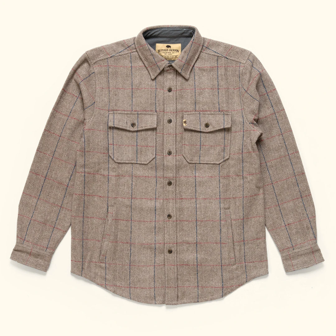 Buffalo Jackson Trading Co. Riverton Wool Shirt Jac | Mountain Brown Apparel 4 Buffalo Jackson Trading Co. Riverton Wool Shirt Jac | Mountain Brown Apparel