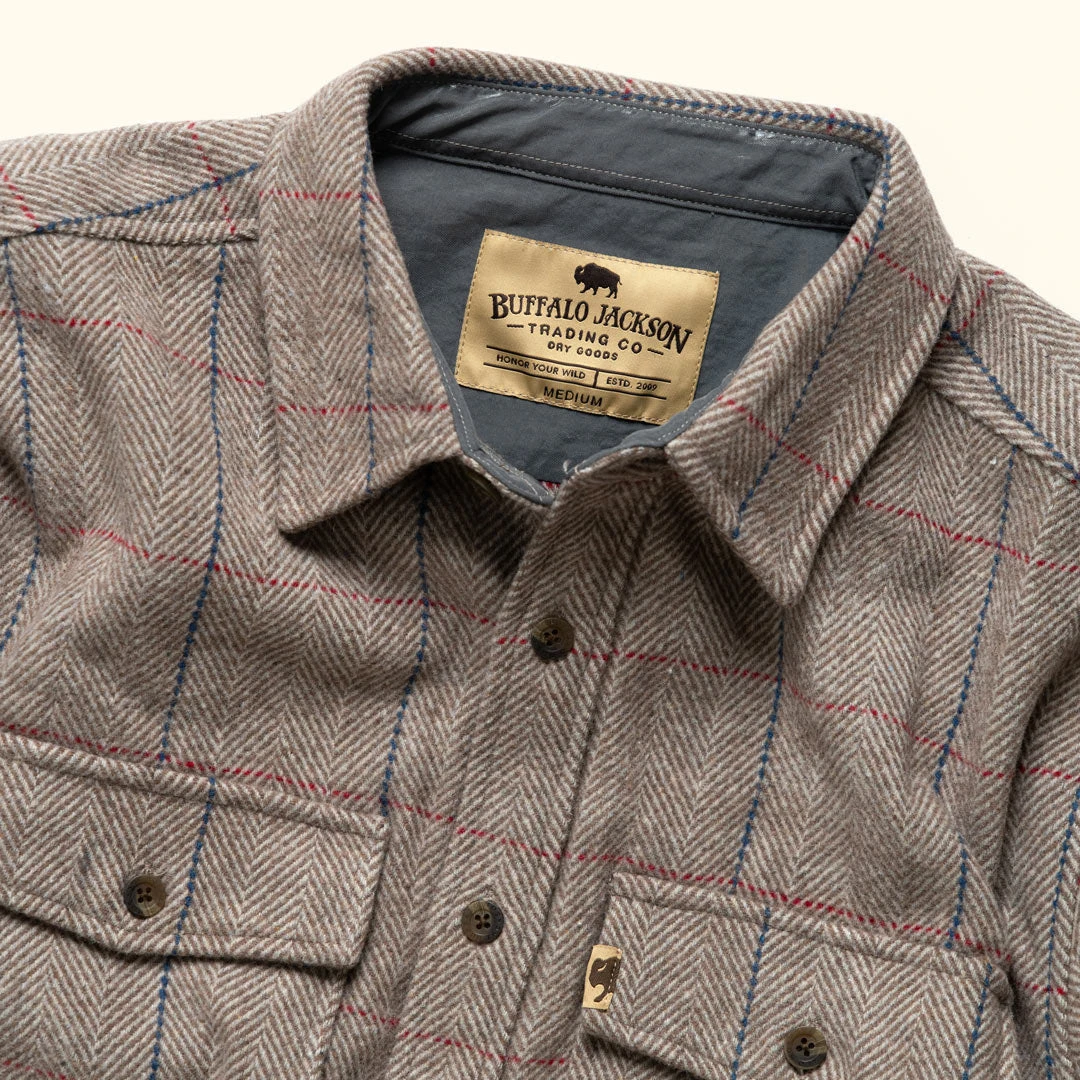 Buffalo Jackson Trading Co. Riverton Wool Shirt Jac | Mountain Brown Apparel 6 Buffalo Jackson Trading Co. Riverton Wool Shirt Jac | Mountain Brown Apparel