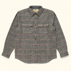 Buffalo Jackson Trading Co. Riverton Wool Shirt Jac | Stone Grey Apparel