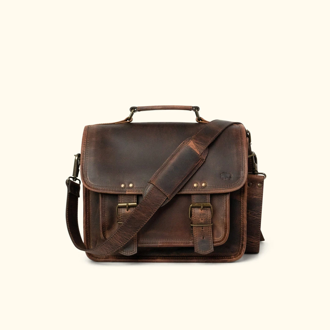 Buffalo Jackson Trading Co. Leather Camera Bags Roosevelt Buffalo Leather Camera Bag | Dark Oak 3 Buffalo Jackson Trading Co. Leather Camera Bags Roosevelt Buffalo Leather Camera Bag | Dark Oak