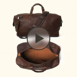 Buffalo Jackson Trading Co. Walker Leather Weekend Bag | Rustic Tan 20 Buffalo Jackson Trading Co. Walker Leather Weekend Bag | Rustic Tan