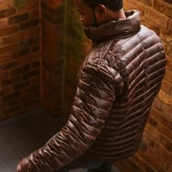 Buffalo Jackson Trading Co. Leather Jackets Bridger Leather Down Jacket | Dark Brown 29 Buffalo Jackson Trading Co. Leather Jackets Bridger Leather Down Jacket | Dark Brown