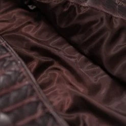 Buffalo Jackson Trading Co. Leather Jackets Bridger Leather Down Vest | Dark Brown