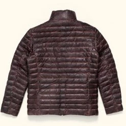 Buffalo Jackson Trading Co. Leather Jackets Bridger Leather Down Jacket | Dark Brown 21 Buffalo Jackson Trading Co. Leather Jackets Bridger Leather Down Jacket | Dark Brown