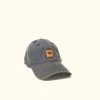 Buffalo Jackson Trading Co. Buffalo Jackson Stamp Logo - Leather Patch Hat | Navy 2 Buffalo Jackson Trading Co. Buffalo Jackson Stamp Logo - Leather Patch Hat | Navy