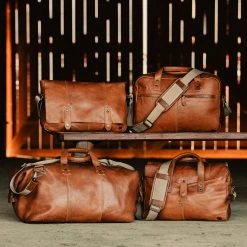 Buffalo Jackson Trading Co. Walker Leather Weekend Bag | Rustic Tan 21 Buffalo Jackson Trading Co. Walker Leather Weekend Bag | Rustic Tan
