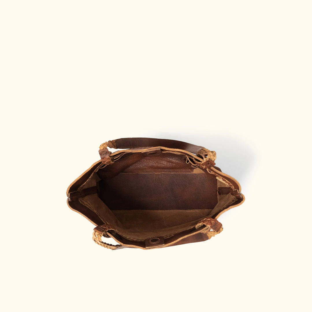 Buffalo Jackson Trading Co. Camden Braided Leather Tote | Hickory Leather Totes 7 Buffalo Jackson Trading Co. Camden Braided Leather Tote | Hickory Leather Totes