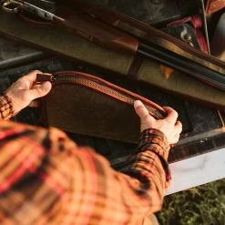 Buffalo Jackson Trading Co. Dakota Handgun & Pistol Case | Waxed Canvas