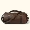 Buffalo Jackson Trading Co. Denver Leather Travel Duffle Bag | Dark Briar 1 Buffalo Jackson Trading Co. Denver Leather Travel Duffle Bag | Dark Briar