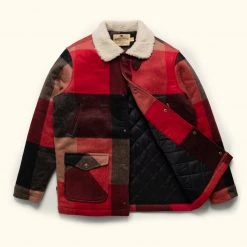 Buffalo Jackson Trading Co. Ellis Wool Jacket | Red Valley Plaid Apparel