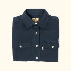 Buffalo Jackson Trading Co. Gunner Cotton Twill Shirt Jac | Lost Cove Navy Apparel