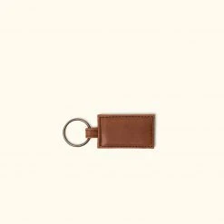 Buffalo Jackson Trading Co. Denver Leather Keychain | Autumn Brown