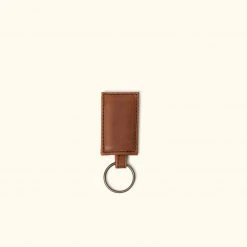 Buffalo Jackson Trading Co. Denver Leather Keychain | Autumn Brown