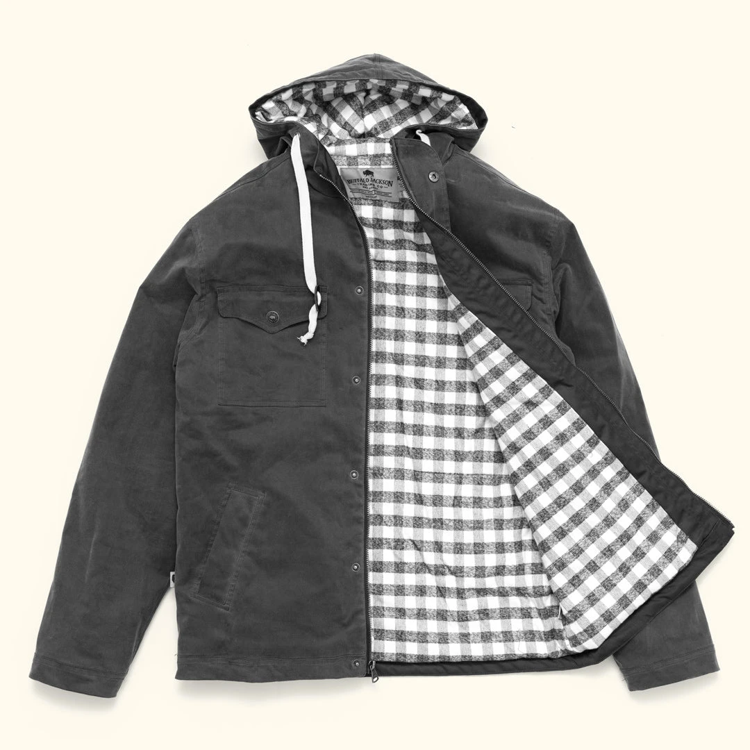 Buffalo Jackson Trading Co. Marshall Hooded Jacket | Coal 5 Buffalo Jackson Trading Co. Marshall Hooded Jacket | Coal
