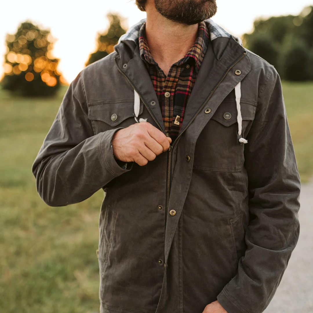 Buffalo Jackson Trading Co. Marshall Hooded Jacket | Coal 3 Buffalo Jackson Trading Co. Marshall Hooded Jacket | Coal