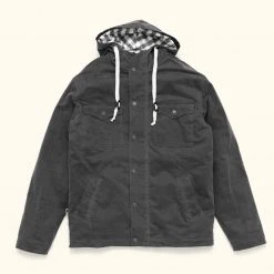 Buffalo Jackson Trading Co. Marshall Hooded Jacket | Coal 11 Buffalo Jackson Trading Co. Marshall Hooded Jacket | Coal