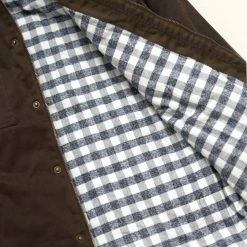 Buffalo Jackson Trading Co. Leather Marshall Hooded Jacket | Dark Khaki 15 Buffalo Jackson Trading Co. Leather Marshall Hooded Jacket | Dark Khaki