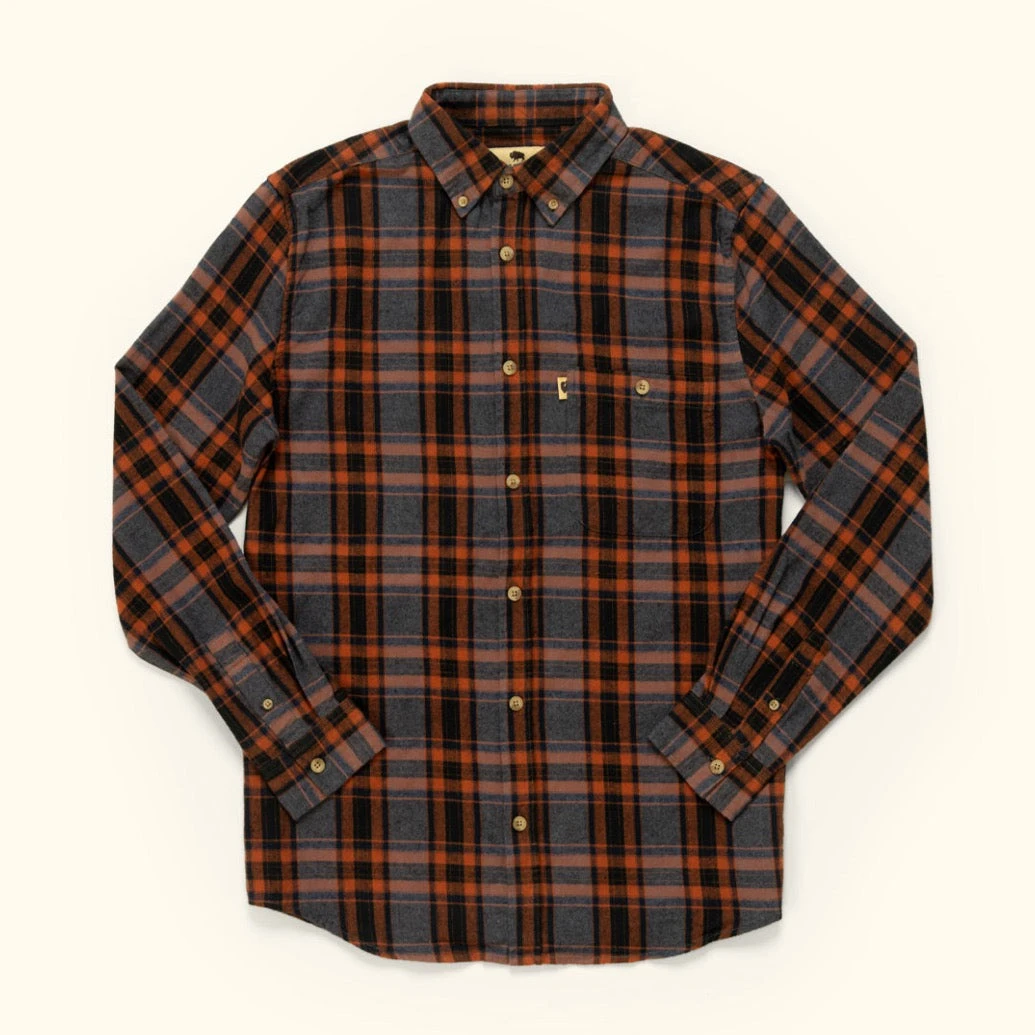Buffalo Jackson Trading Co. Apparel Fairbanks Flannel | Autumn Stone 4 Buffalo Jackson Trading Co. Apparel Fairbanks Flannel | Autumn Stone