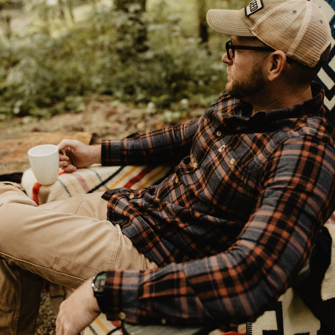Buffalo Jackson Trading Co. Apparel Fairbanks Flannel | Autumn Stone 7 Buffalo Jackson Trading Co. Apparel Fairbanks Flannel | Autumn Stone