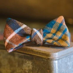 Buffalo Jackson Trading Co. True Plaid Wool Bow Tie | Harvest