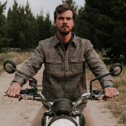 Buffalo Jackson Trading Co. Riverton Wool Shirt Jac | Stone Grey Apparel