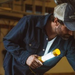 Buffalo Jackson Trading Co. Gunner Cotton Twill Shirt Jac | Lost Cove Navy Apparel