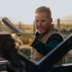 Buffalo Jackson Trading Co. Laramie Waxed Canvas Vest | Tobacco Tan Apparel