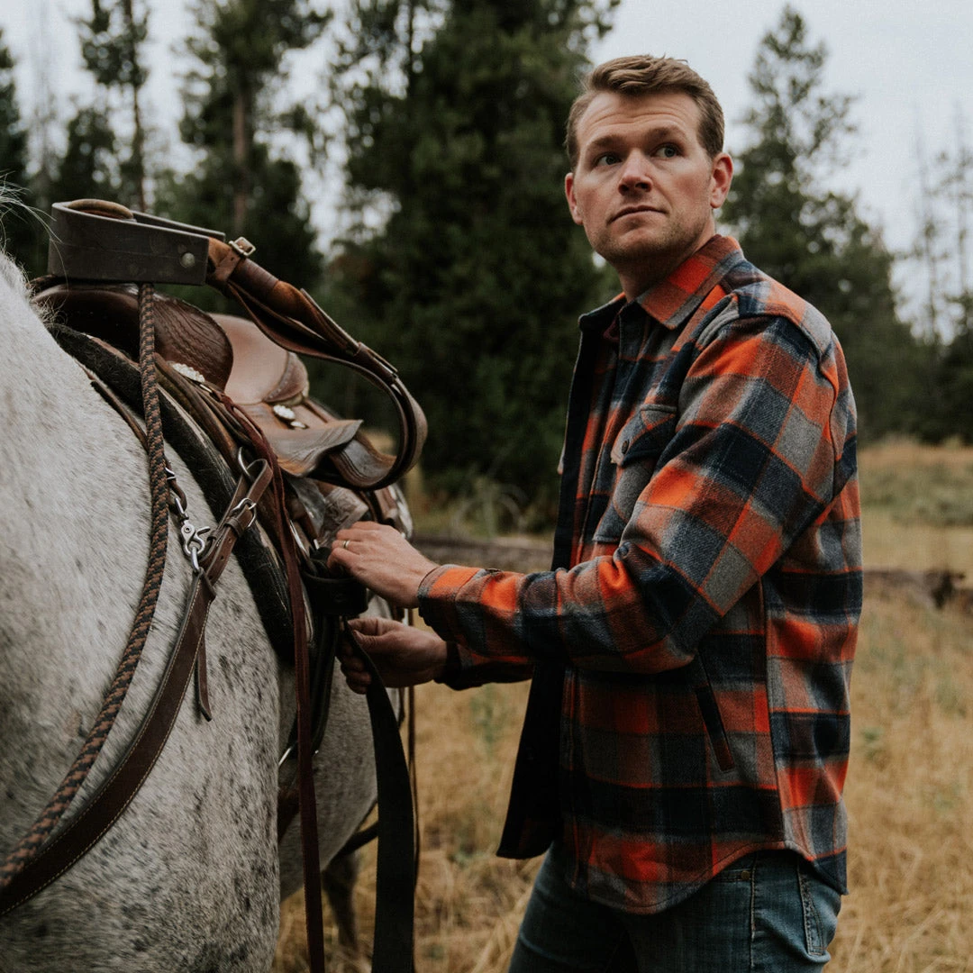 Buffalo Jackson Trading Co. Apparel Yukon Wool Shirt Jac | Midnight Fire 10 Buffalo Jackson Trading Co. Apparel Yukon Wool Shirt Jac | Midnight Fire