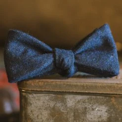 Buffalo Jackson Trading Co. Classic Solid Wool Bow Tie | Charcoal Accessories