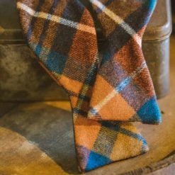 Buffalo Jackson Trading Co. True Plaid Wool Bow Tie | Harvest