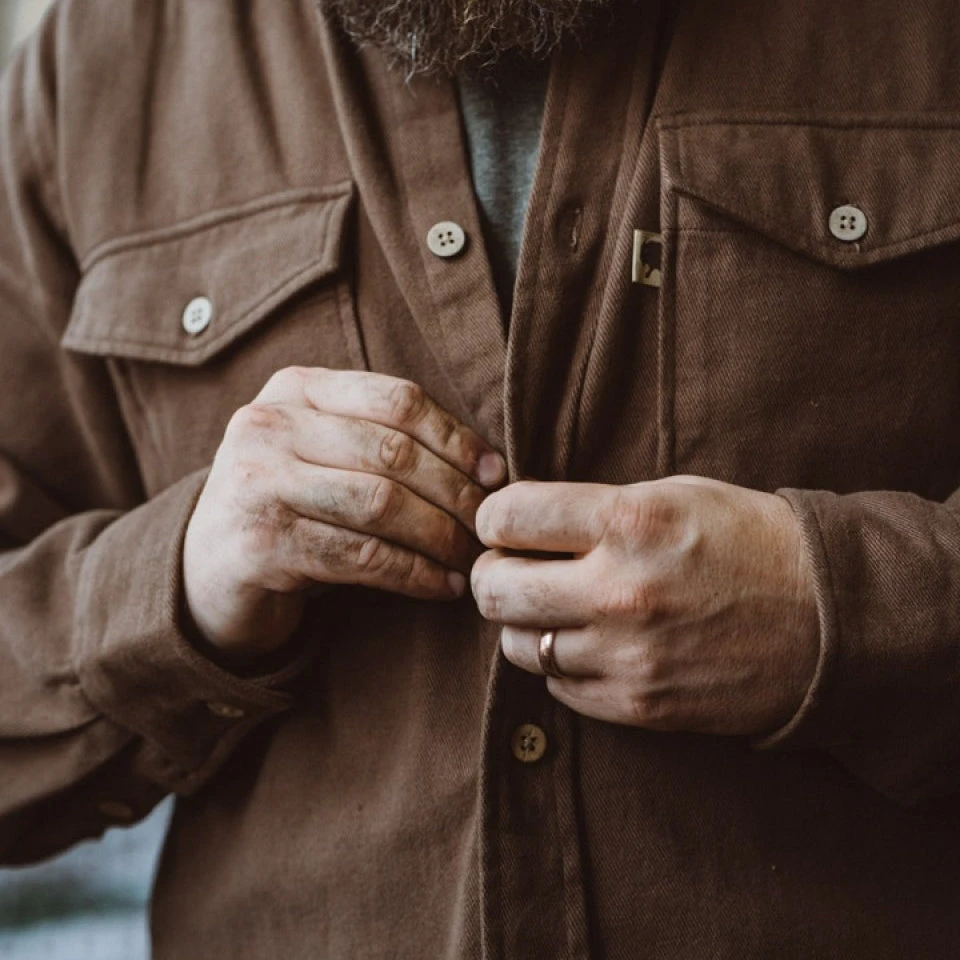 Buffalo Jackson Trading Co. Gunner Cotton Twill Shirt Jac | Fox Den Brown Apparel 9 Buffalo Jackson Trading Co. Gunner Cotton Twill Shirt Jac | Fox Den Brown Apparel