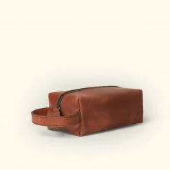 Buffalo Jackson Trading Co. Roosevelt Buffalo Leather Dopp Kit | Amber Brown Dopp Kits & Toiletry Kits 10 Buffalo Jackson Trading Co. Roosevelt Buffalo Leather Dopp Kit | Amber Brown Dopp Kits & Toiletry Kits