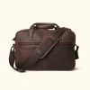 Buffalo Jackson Trading Co. Walker Leather Pilot Bag | Vintage Oak 2 Buffalo Jackson Trading Co. Walker Leather Pilot Bag | Vintage Oak