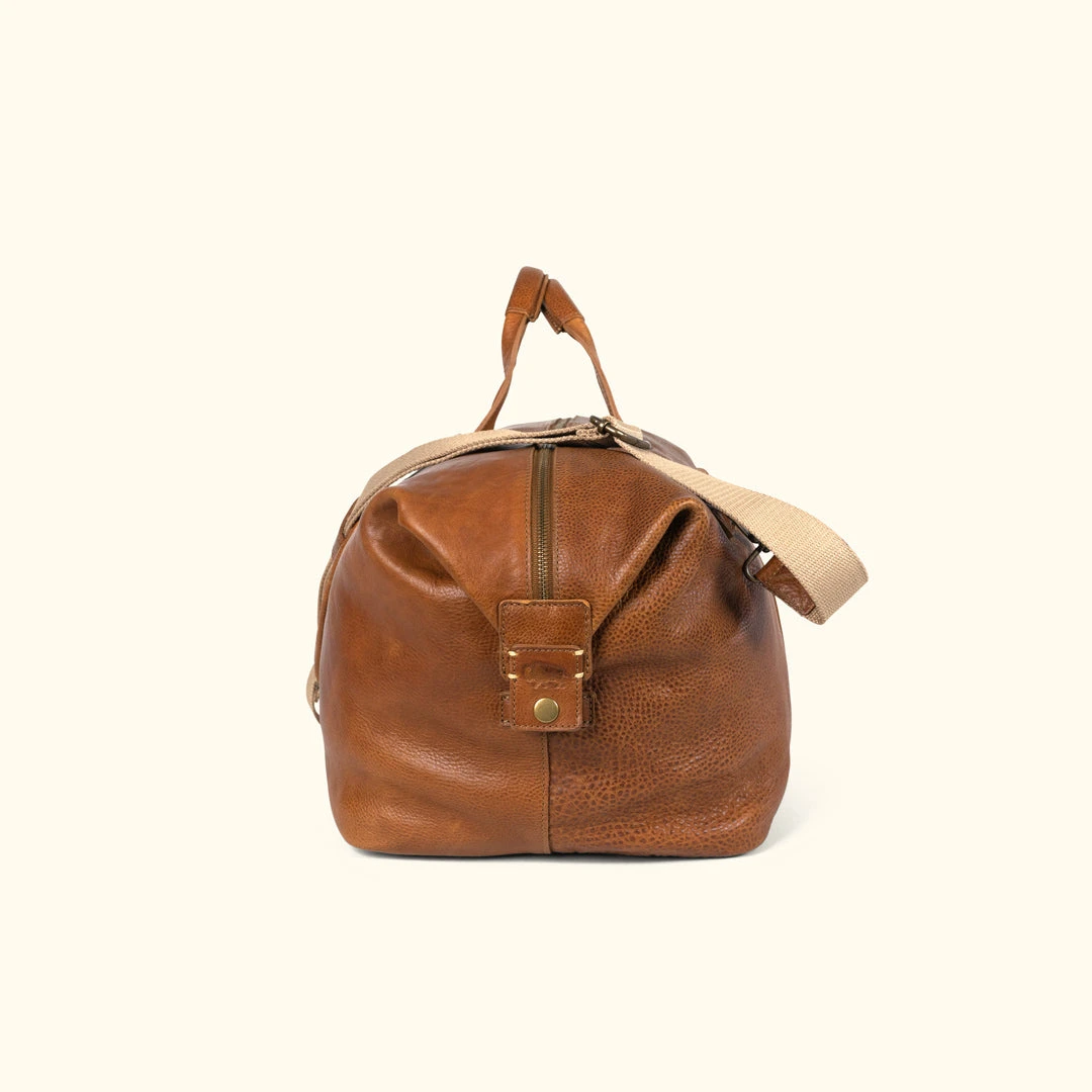 Buffalo Jackson Trading Co. Walker Leather Weekend Bag | Rustic Tan 5 Buffalo Jackson Trading Co. Walker Leather Weekend Bag | Rustic Tan