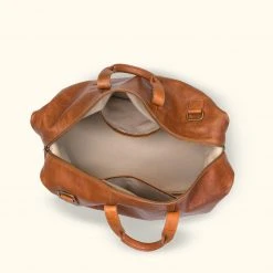 Buffalo Jackson Trading Co. Walker Leather Weekend Bag | Rustic Tan 16 Buffalo Jackson Trading Co. Walker Leather Weekend Bag | Rustic Tan