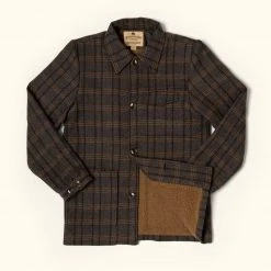 Buffalo Jackson Trading Co. Wesley Wool Jacket | Brown Plaid