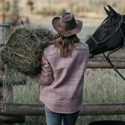 Buffalo Jackson Trading Co. Sale Women's Yukon Wool Shirt Jac | Canyon Rose 14 Buffalo Jackson Trading Co. Sale Women's Yukon Wool Shirt Jac | Canyon Rose