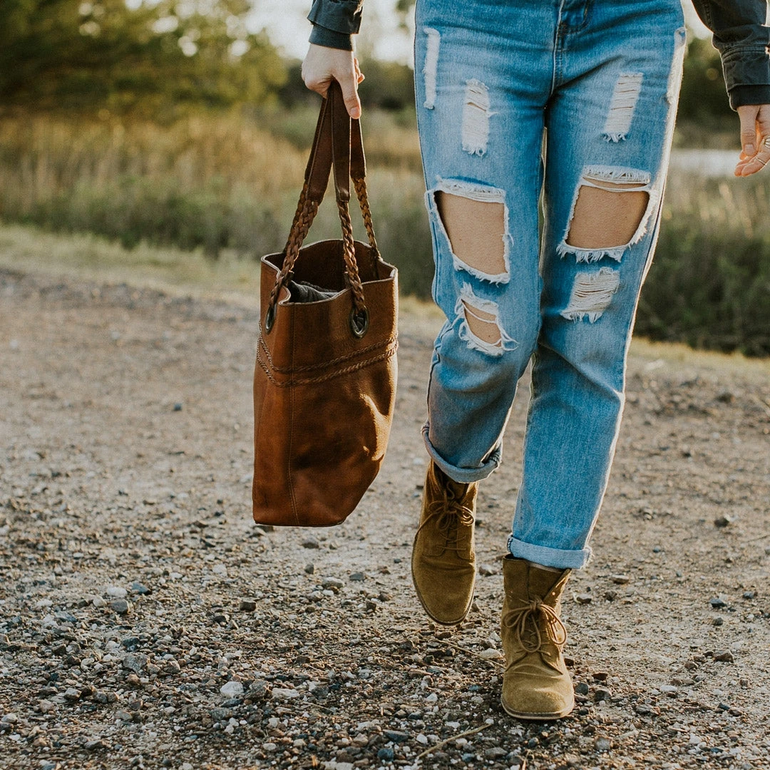 Buffalo Jackson Trading Co. Camden Braided Leather Tote | Hickory Leather Totes 11 Buffalo Jackson Trading Co. Camden Braided Leather Tote | Hickory Leather Totes