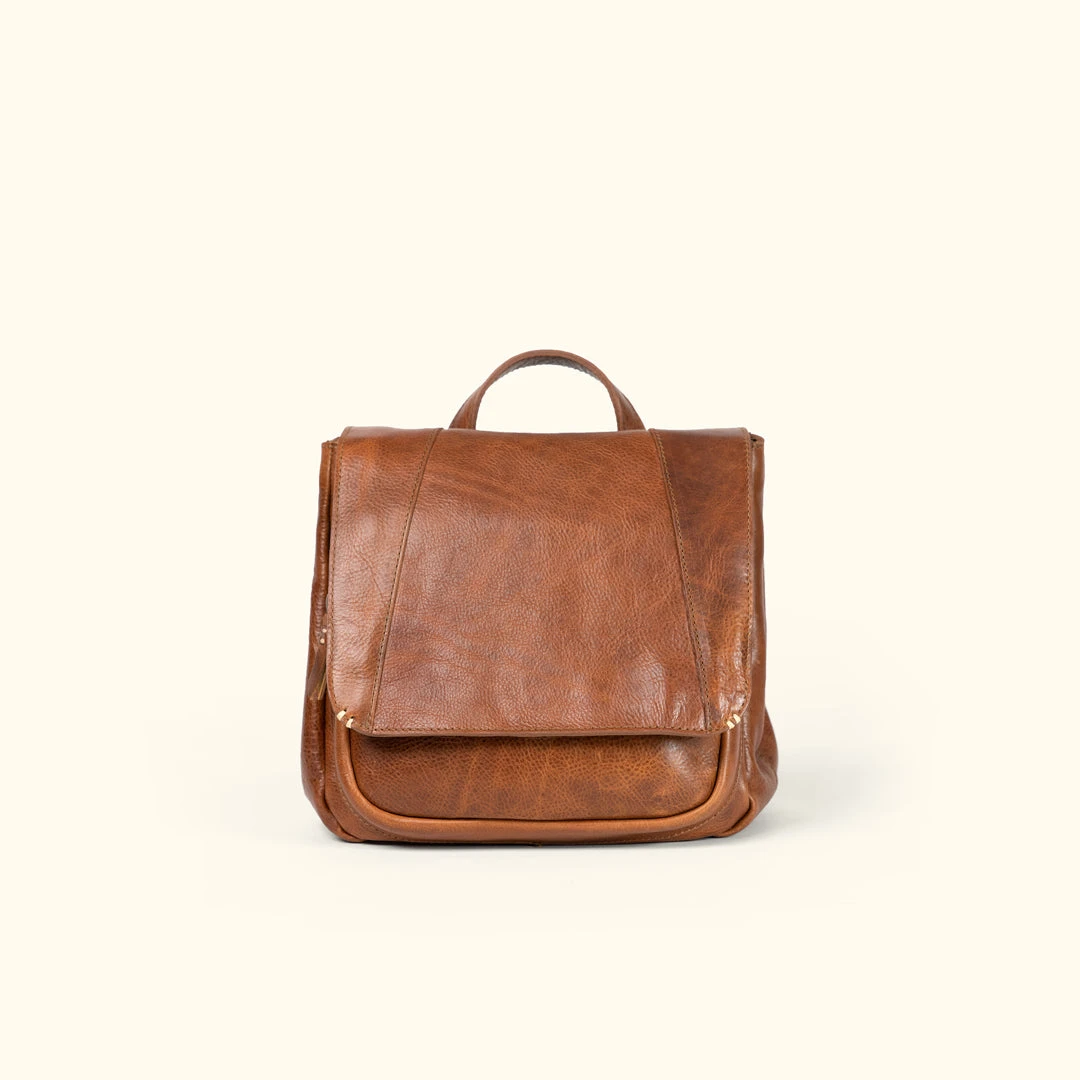 Buffalo Jackson Trading Co. Walker Small Leather Backpack | Rustic Tan 3 Buffalo Jackson Trading Co. Walker Small Leather Backpack | Rustic Tan