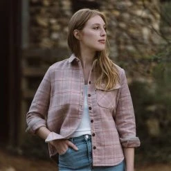 Buffalo Jackson Trading Co. Sale Women's Yukon Wool Shirt Jac | Canyon Rose 12 Buffalo Jackson Trading Co. Sale Women's Yukon Wool Shirt Jac | Canyon Rose